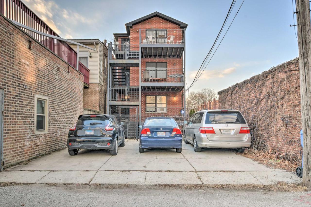 Chicago Condo With Balcony Walk To Cta Stations! Extérieur photo